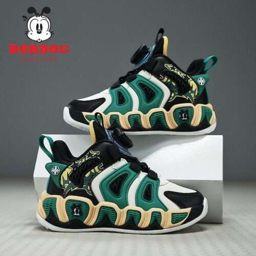 Babudou boys and girls' shoes leather waterproof 2025 spring and autumn new soft bottom non-slip casual princess children's sports shoes
