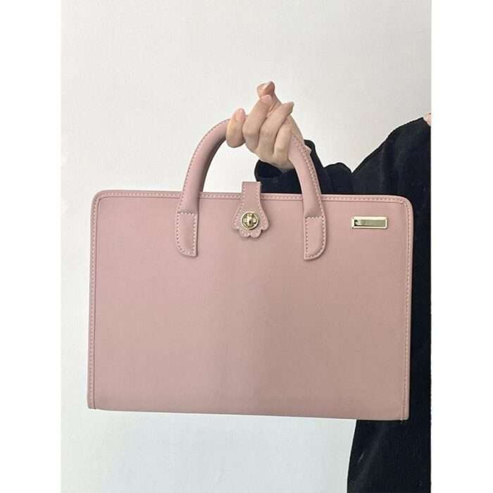 computer protective cover computer bag computer protective case laptop handbag pink girl - Image 3