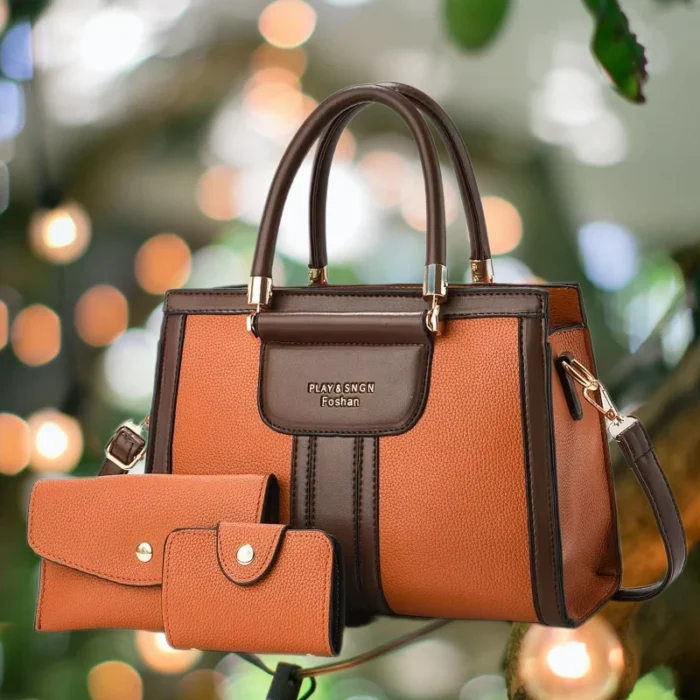 Brand Pu Leather Women Handbag Luxury Designer Shoulder Crossbody Bags Ladies Purse Messenger Tote Bag Female Commuting Bag - Image 4