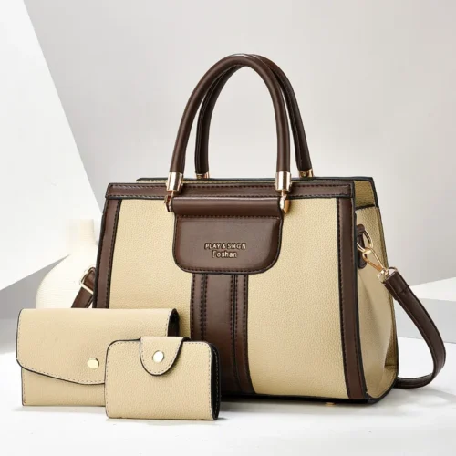 Brand Pu Leather Women Handbag Luxury Designer Shoulder Crossbody Bags Ladies Purse Messenger Tote Bag Female Commuting Bag