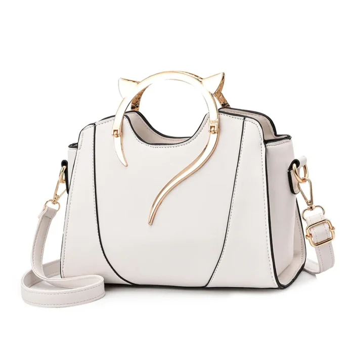 Faionable Casual Women's Handbag 2024 New Sle Simple Crossbody oulder Bag Tee-Way Bag ABS Material Daily Use - Image 4