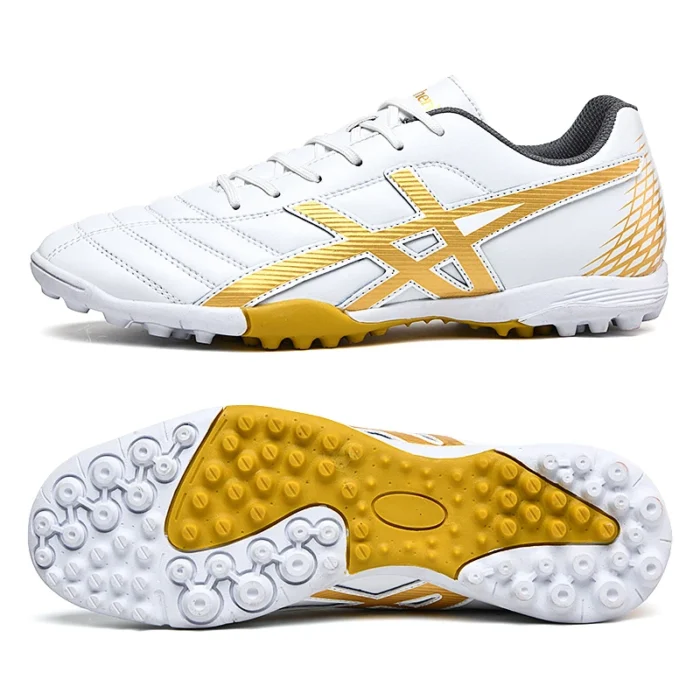 2025 Football Shoes Men's football shoes with long spikes and anti slip turf for indoor training and sports. Five person footbal - Image 4