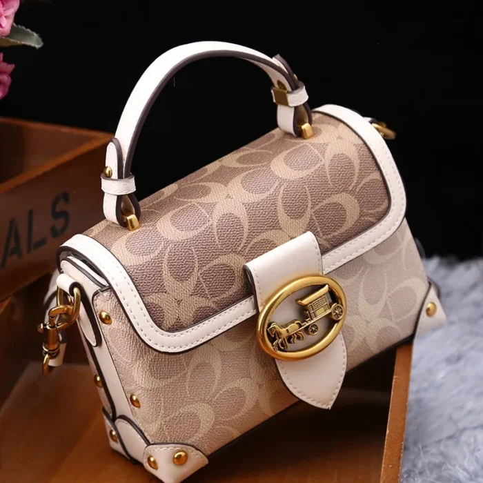 Popular women's bags, fashionable versatile bags, handbags, high-end western-style single shoulder crossbody bags - Image 3