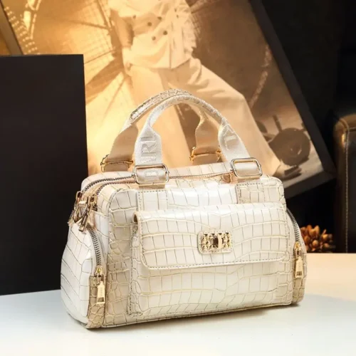 Luxury Designer Brand's New High Quality Boston Leather Clutch Pillow Bag Women's Fashion Shoulder Crossbody Bag Free Shipping