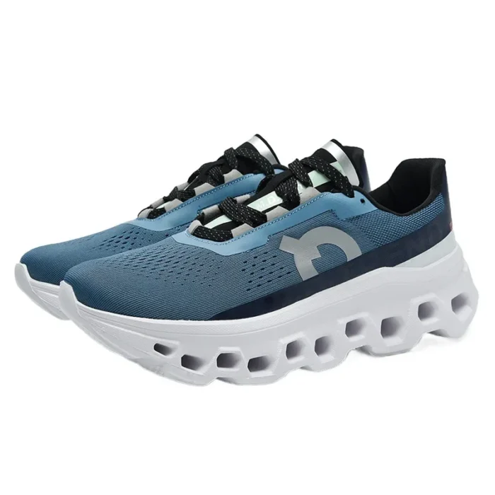 New Lightweight Four Seasons Sports Shoes Men's Cross-Border Style Youth Breathable Sneakers Rubber Sole Casual Athletic Shoes - Image 5