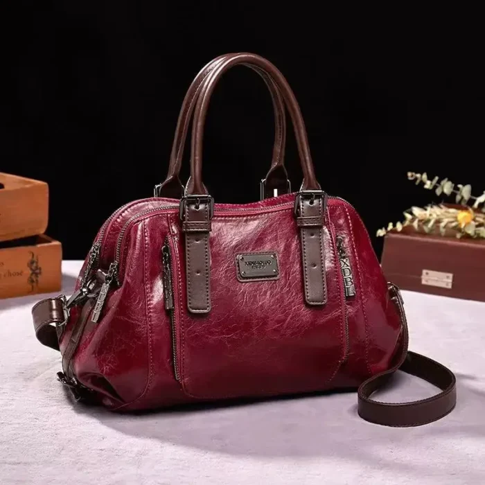 Bag Female Women's 100% Genuine Leather Bags Handbags Crossbody Bags For Women Shoulder Bags Genuine Leather Bolsa Feminina Tote - Image 5