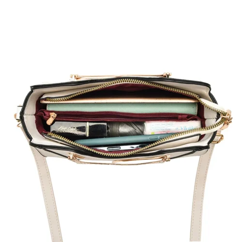 Faionable Casual Women's Handbag 2024 New Sle Simple Crossbody oulder Bag Tee-Way Bag ABS Material Daily Use
