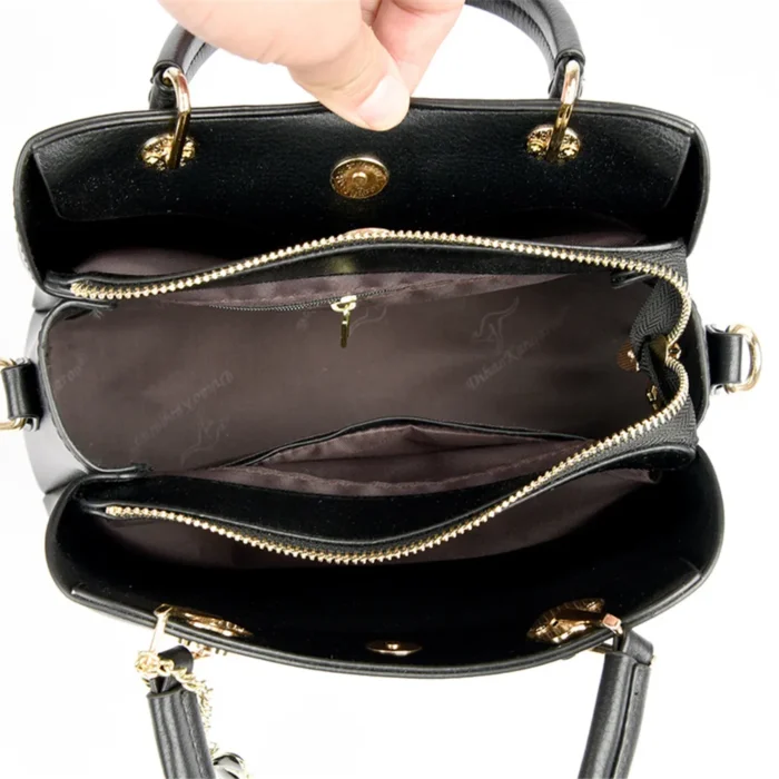 Hot Luxury Handbag Women Bags Designer Crossbody Large Capacity Female Shoulder Bag Fashion Brand Ladies Leather Messenger Totes - Image 5