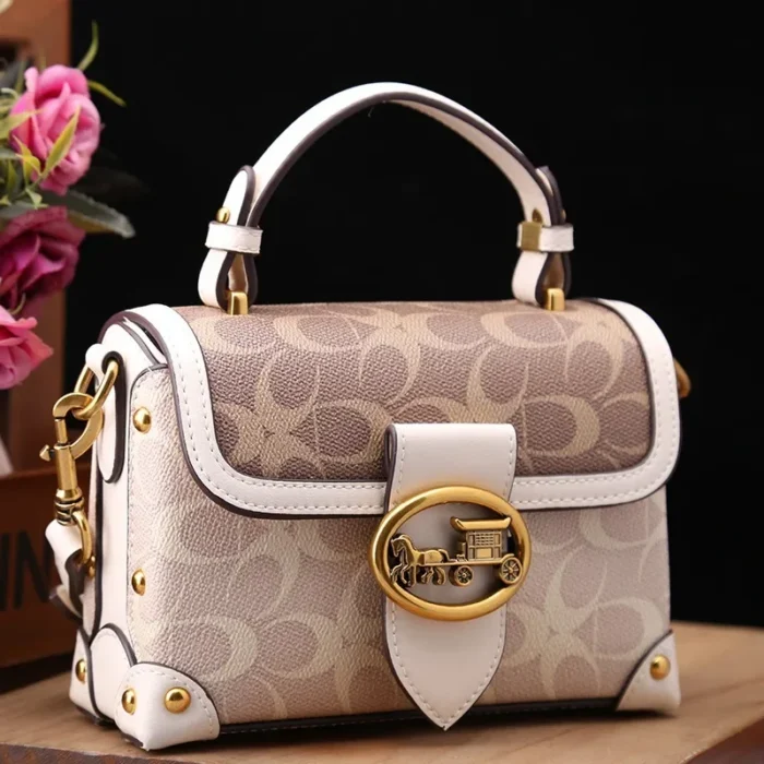 Popular women's bags, fashionable versatile bags, handbags, high-end western-style single shoulder crossbody bags - Image 2