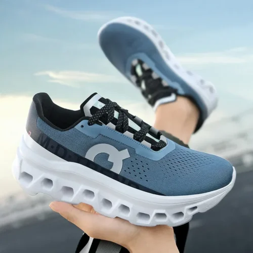 New Lightweight Four Seasons Sports Shoes Men's Cross-Border Style Youth Breathable Sneakers Rubber Sole Casual Athletic Shoes