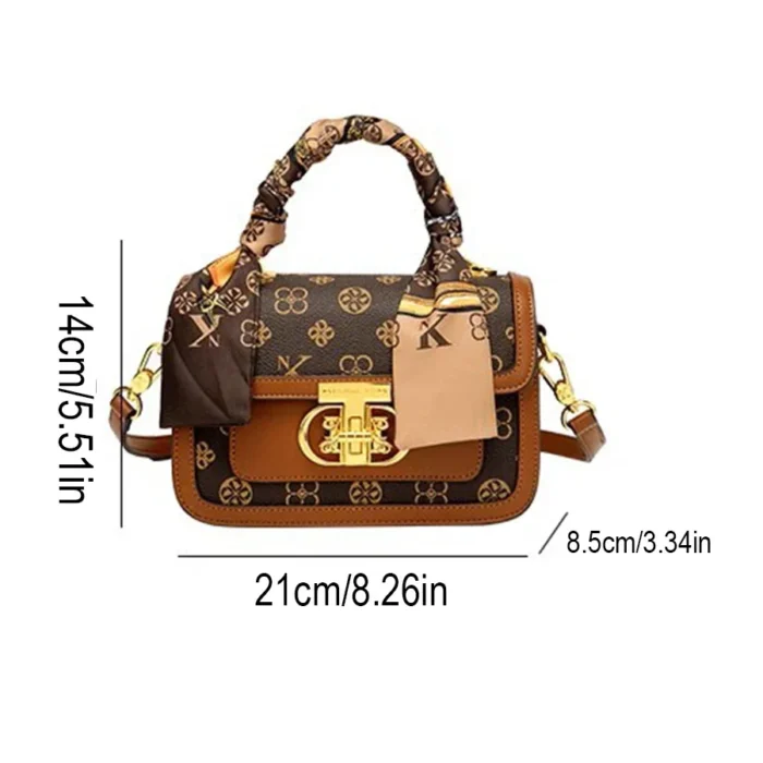 21*14*8.5cm Women Bags Designer Luxury Crossbody Shoulder Purses Handbag Women Clutch Travel Tote Bag - Image 2