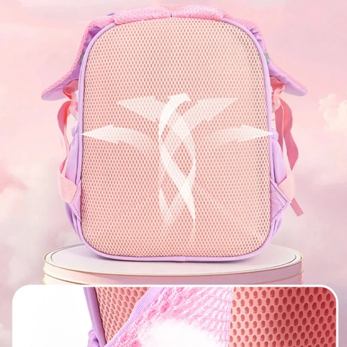 New High-Appearance-Level Cartoon And Anime-Related 3d Sanrio Kuromi Spine Support Large-Capacity Backpack For Girls Students - Image 5