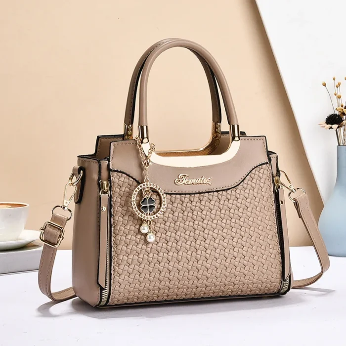 Fashion New Women'S Handbag Pu Leather Large Capacity Women's Shoulder Bag Classic Ladies Retro Commuting Tote Bag women Bolsas - Image 5