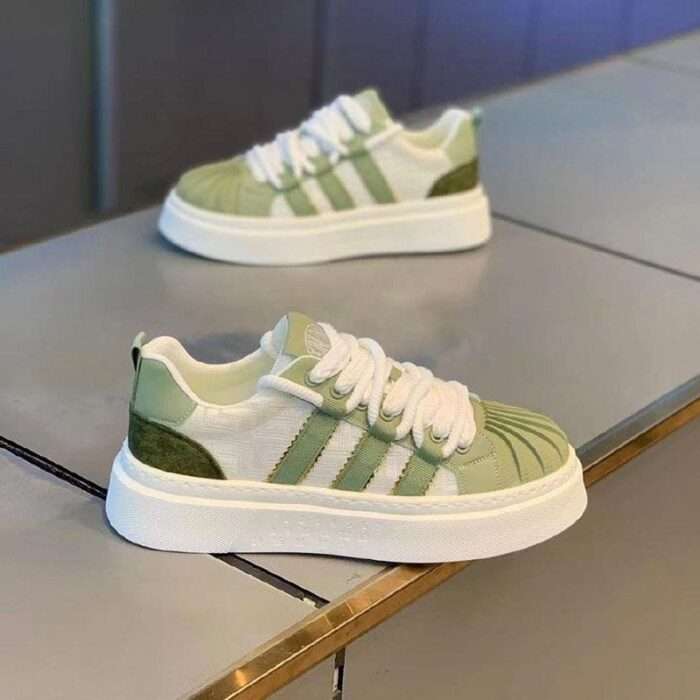 men's shoes 2025 new summer soft sole versatile casual sneakers three bars Internet celebrity hot style trendy shoes men - Image 5