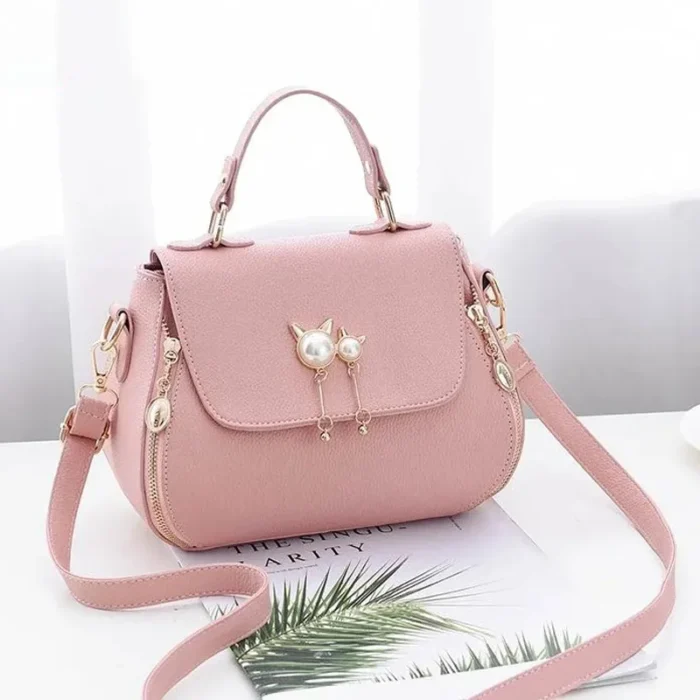 2024 Korean PU Leather Women Messenger Bag High Quality female Shoulder Bag Lace Crossbody Bag Clutches Bolsas Femininas PT1283 - Image 5