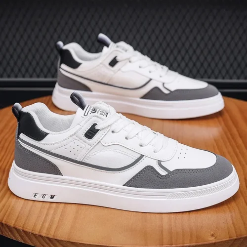 Men Casual Sneakers Four Seasons Trendy All-match Sport Shoes Male Minimalist Style Mens Dress Shoe Hard-Wearing